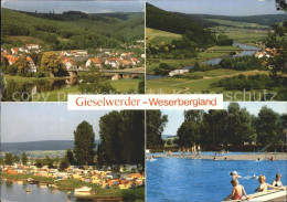 72402041 Gieselwerder Campingplatz Schwimmbad Gesamtansicht Arenborn - Autres & Non Classés