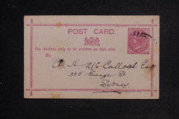 NEW SOUTH WALES - Entier Postal Pour Sydney En 1879 - Défauts - L 152783 - Lettres & Documents