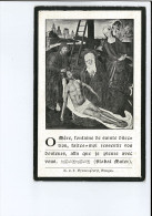 MATHILDE C CAUWELS ECHTG AUGUSTE HAUTEKEETE ° STEENBRUGGE ( ASSEBROEK ) 1855 + SINT-KRUIS ( BRUGGE ) 1914 - Devotion Images