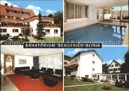 72402017 Bad Salzhausen Sanatorium Bergfried Klinik Schwimmbad Aufenthaltsraum B - Autres & Non Classés