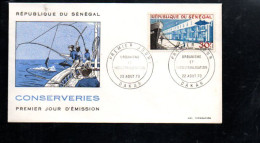 SENEGAL FDC 1970 CONSERVERIES - Sénégal (1960-...)