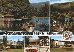 72402006 Bad Sachsa Harz Am Schmelzteich Kurheim Kurhaus Musik Pavillon Bad Sach - Bad Sachsa