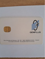 FRANCE GEMPLUS DEMO CARD ENGINEERING SAMPLE UT - Exhibition Cards