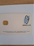 FRANCE GEMPLUS DEMO CARD ENGINEERING SAMPLE UT - Badge Di Eventi E Manifestazioni