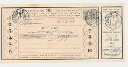 Postbewijs G. 31 - Rotterdam 1955 - Entiers Postaux