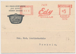 Firma Briefkaart Dieren 1935 - Edy - Emailleerfabriek - Ohne Zuordnung