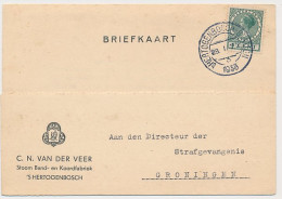 Firma Briefkaart S Hertohenbosch 1933 - Band- En Koordfabriek - Ohne Zuordnung