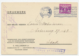 Locaal Te Amsterdam 1929 - Terug Afzender - Ohne Zuordnung