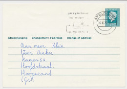 Verhuiskaart G. 41 Apeldoorn - Hoogezand 1975 - Entiers Postaux