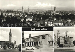 72401708 Zittau Panorama Johanneum Gerhart Hauptmann Theater Rathaus Mit Rolandb - Zittau