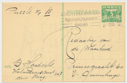 Briefkaart G. 277 A Locaal Te Den Haag 1945 - Ganzsachen