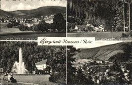 72401684 Ilmenau Thueringen Panorama Teilansichten Fontaene Ilmenau - Ilmenau