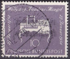 BRD 1956 Mi. Nr. 228 O/used Vollstempel (BRD1-11) - Gebraucht