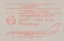 Meter Cut Germany 1989 Airport Frankfurt Main - Airplane - Avions