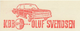 Meter Cut Denmark 1965 Car - Opel - Auto's