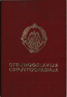 P305  --     SFR YUGOSLAVIA   --  PASSPORT    -  LADY  - 1976 - Documents Historiques