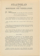 Staatsblad 1934 : Spoorlijn Provincie Brabant - Historical Documents