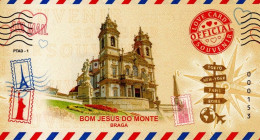 Billet "love Card Souvenir" - Portugal - Bom Jesus Do Monte (Braga) - Prove Private