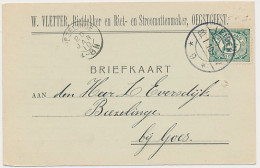 Firma Briefkaart Oegstgeest 1910 - Rietdekker - Stroomattenmaker - Non Classificati