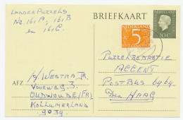 Briefkaart G. 342 / Bijfrankering Buitenpost - Den Haag 1971 - Entiers Postaux