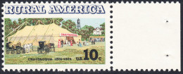 !a! USA Sc# 1505 MNH SINGLE W/ Right Margin (a4) - Chautauqua Tent - Ongebruikt