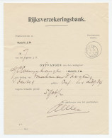 Haarlem RPSB 1903 - Kwitantie Rijksverzekeringsbank - Ohne Zuordnung
