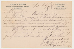 Briefkaart G. 23 Particulier Bedrukt Rotterdam 1886 - Ganzsachen