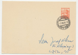 Card / Postmark Austria 1936 International Congress Of Dentists Vienna  - Geneeskunde