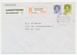 Em. Beatrix Aangetekend Middelburg Rijdend Postkantoor 1988 - Zonder Classificatie