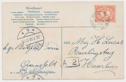 Kleinrondstempel Over Asselt 1908 - Ohne Zuordnung