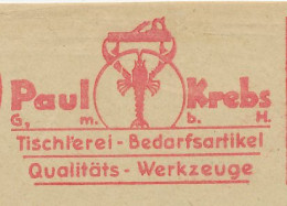 Meter Cut Deutsches Reich / Germany 1938 Lobster - Meereswelt