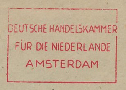 Meter Cover Netherlands 1944 German Chamber Of Commerce In The Netherlands - 2. Weltkrieg
