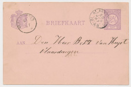 Kleinrondstempel St Annaland 1887 - Non Classificati