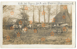 BEAUMONT Secteur St-Quentin 1918 Carte Photo Allemande, Guerre 14-18, WW1 - Andere & Zonder Classificatie