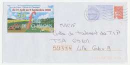 Postal Stationery / PAP France 2002 Tractor - Mowing - Fair - Landwirtschaft