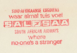 Meter Cover South Africa 1982 South African Airways - Airplanes