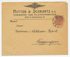 Postal Stationery Austria 1908 - Privately Printed Felt Cloth - Sieves - Tessili