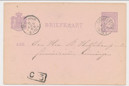 Kleinrondstempel Grijpskerk 1888 - Ohne Zuordnung