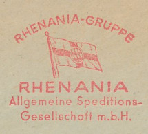Meter Cut Germany 1970 Flag - Rhenania - Sonstige & Ohne Zuordnung