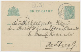 Briefkaart G. 90 A II Leiden - De Steeg 1918 - Entiers Postaux