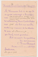 Briefkaart G. 71 Particulier Bedrukt Amsterdam - Japan 1906 - Postwaardestukken