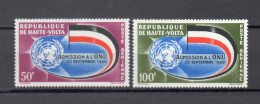 HAUTE VOLTA  PA  N° 5 + 6     NEUFS SANS CHARNIERE  COTE  3.50€    NATIONS UNIES - Alto Volta (1958-1984)