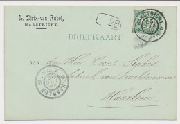 Firma Briefkaart Maastricht 1900 - Dirix Van Aubel - Ohne Zuordnung