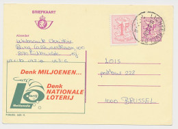 Publibel - Postal Stationery Belgium 1973 National Lottery - Sin Clasificación