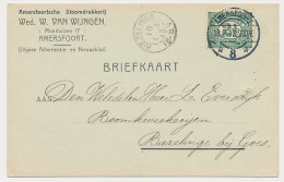 Firma Briefkaart Amersfoort 1913 - Stoomdrukkerij - Ohne Zuordnung