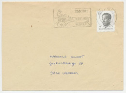 Cover / Postmark Belgium 1991 Mermaid - Oyster - Pearl - Mitología