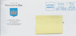 Lettre  De  Chateauneuf Du Pape   84200   ( Mairie ) -  Daté Du  13 - 05 - 2024 - Cartas & Documentos