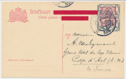 Briefkaart G. 210 A Deventer - Frankrijk 1928 - Entiers Postaux