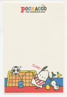 Postal Stationery Japan 1989 Pochacco - The Yorimichi Dog - Football - Stripsverhalen