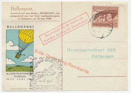 Ballonpost Rambaldo Schiedam 1946 - Beschadigd Landing Zevenhuizen - Unclassified